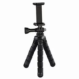 Трипод смартфону Flex-14 1D 14см чорний Hama teh0012959 - мініатюра 6