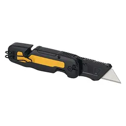 DeWALT Ніж будівельний трапецієподібний складний DeWALT, з фіксованим лезом, корпус пластик, 82мм - мініатюра 4