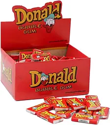 Жувальна гумка DONALD ML MAPLE LEAF Червона 100шт