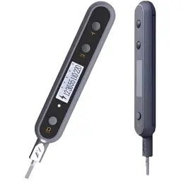 Викрутка-тестер напруги Xiaomi JIMIHOME Digital Display Electric Test Pen Black (JM-G27004) - мініатюра 2