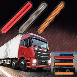 Задній ліхтар LED 12 / 24V поворотний стоп - страбоскоп 15x4,3 см 1 шт. G Wagon - мініатюра 6