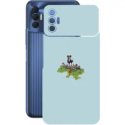 Защитная пленка StatusSKIN для Tecno Spark 8p KG7n Корпус Винил Патрон 2