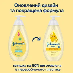 Пінка-шампунь Johnson's Baby Від маківки до п'яточок, 500 мл - мініатюра 4