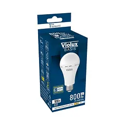 Лампа акумуляторна LED BASIS A70 10W E27 4000K Violux ( 827100 ) - мініатюра 2