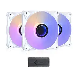 Кулер до корпусу DARKFLASH INF8 PRO 3IN1 WHITE - мініатюра 2