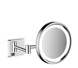 Косметичне дзеркало Hansgrohe AddStoris з підсвічуванням LED chrome 41790000