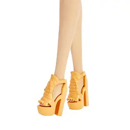Лялька Barbie Fashionistas Модниця, у сукні з фруктовим принтом, 29 см (HBV15) - мініатюра 4