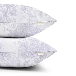 Євро постільна білизна з простирадлом на резинці JAPANESE FLOWERS COSAS (4822052349076) - мініатюра 4