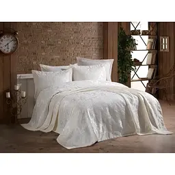 Покривало з наволочками Gul Cream 240 x 260 см Gardines pbe0051057