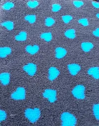 Килимок Jackson Textiles Anthracite & Blue Hearts 160х200 см (JT-012-2) - мініатюра 2