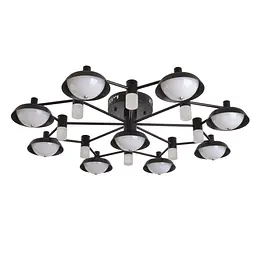 Люстра Brille павук LED 120W NW BK (BL-892S/9)