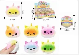 Сквіш Пельмень Unicorn 5,5 см (В асортименті) - мініатюра 2