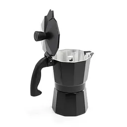 Гейзерна кавоварка Holmer CF-0100-B Black Moon 100 мл чорна (CF-0100-B Black Moon) - мініатюра 6