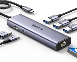 USB-хаб UGREEN USB-C Multifunction Adapter (UGR-15598) - мініатюра 6