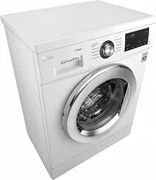 Пральна машина LG з фронтальним завантаженням F2J3WS2W, 6,5кг, 1200, A+++, Пар, глибина 44см, Дисплей, Інвертор, Білий (F2J3WS2W) - мініатюра 9