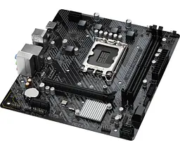 Материнська плата AsRock H610M-H2/M.2 D5 (H610M-H2/M.2 D5) (Socket 1700, Intel H610, Micro-ATX) - мініатюра 2