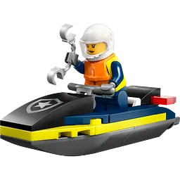 Конструктор LEGO City Поліцейський катер 29 деталей  (30693) - мініатюра 5