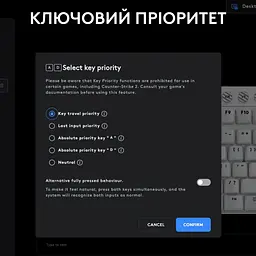 Клавіатура Logitech G PRO X TKL RAPID Gaming Magenta (L920-013253) Б/в - мініатюра 9