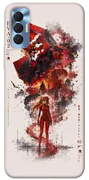 TPU чохол Demsky Red eclipse для TECNO Spark 8P