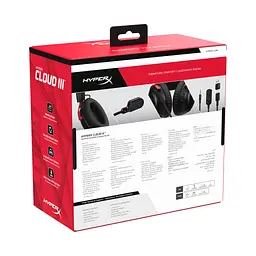 Навушники HyperX Cloud III Black-Red (727A9AA) - мініатюра 10
