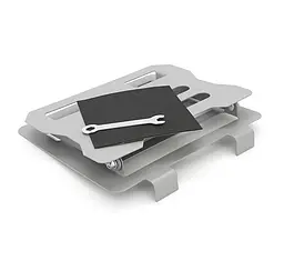 Підставка для ноутбука планшета Voltronic LST-18 Silver складана - мініатюра 3