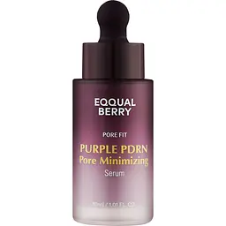 Сироватка для обличчя Eqqualberry Pore Fit Purple Pdrn Pore Minimizing Serum для звуження пор 30 мл - мініатюра 2