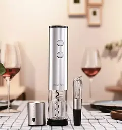 Винний набір Xiaomi Circle Joy Electric Red Wine Opener Set 4 in 1 (CJ-TZ02) - мініатюра 5