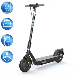 Електросамокат OKAI ES30-NEON PRO 10", 350(700)W, 14,7Ah, 80km, 25km\h, 25%, NFC, App, Black