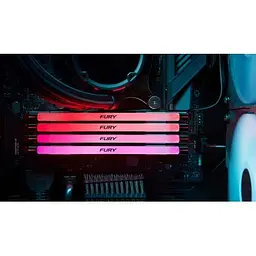 Модуль пам'яті для комп'ютера DDR5 96GB (2x48GB) 6400 MHz Renegade RGB XMP Kingston Fury (ex.HyperX) (KF564C32RSAK2-96) - мініатюра 10