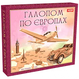 Настільна гра "Галопом по Європах" 0840 розвиваюча
