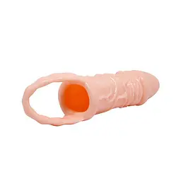 Насадка на пеніс Pretty Love Breyden Penis Sleeve Flesh - мініатюра 4