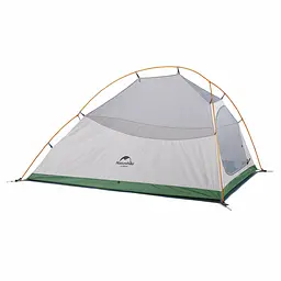 Намет Naturehike Cloud Up 2 Updated NH17T001-T надлегкий двомісний з футпринтом 210T зелений - мініатюра 2