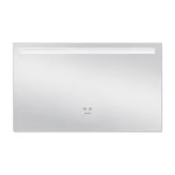 Дзеркало Kroner KRP Spiegel HR4 - 10060 з LED-підсвічуванням та антизапітнінням CV030036, Білий - мініатюра 3
