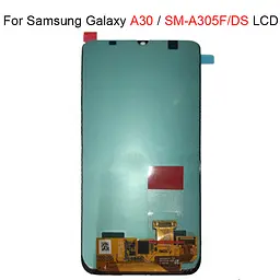 Дисплейний модуль Samsung A305F A30-2019 LCD + touch чорний OLED - мініатюра 4