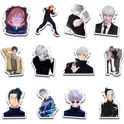 Стікерпак набір наклейок G-Toys Jujutsu Kaisen 45 шт. (SP JK 01) - мініатюра 5
