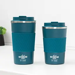 Термочашка МВМ My Home KP-28 S 380 мл синя (KP-28 S BLUE) - мініатюра 3