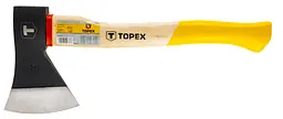 Сокира TOPEX 600 г дерев'яна рукоятка (05A136)