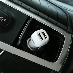 Автомобільний зарядний пристрій Remax RCC-207 Flinc 12 Вт 2 USB Білий - мініатюра 4
