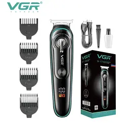 Професійний тример для бороди та вусів VGR V-075 ∙ Машинка VGR V-075 для стрижки волосся та бороди - мініатюра 2