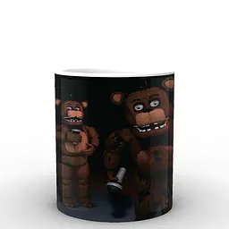 Кухоль GeekLand Five Nights At Freddys П'ять ночей з Фредді ведмедика FN.02.012 330 мл білий - мініатюра 2