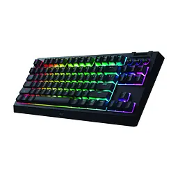 Клавіатура Razer BlackWidow V4 Low-Profile TKL Wireless/Bluetooth/USB Green Switch UA Black (RZ03-05450500-R3M1) - мініатюра 5