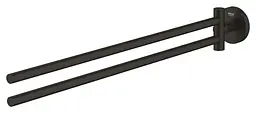 Тримач для рушника Grohe QuickFix Start 411832430 Чорний матовий - мініатюра 3