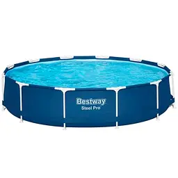 Каркасний басейн Bestway STEEL PRO 366х76 з фільтром та насосом 56679
