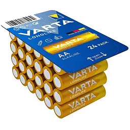 Батарейка Varta LONGLIFE ALKALINE * 24 box (04106301124)