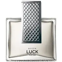 Чоловіча туалетна вода Avon Luck 75 мл