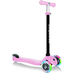 Самокат Globber Go Up Sporty з підсвічуванням світло-рожевий (452-210-3) - мініатюра 3