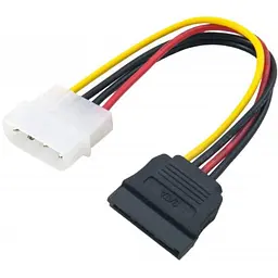 Кабель живлення SATA power 0.16m Extradigital (KBP1660) - мініатюра 2