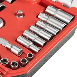 Набір інструментів 3/8" 39 од. Intertool ET-9039 - мініатюра 10