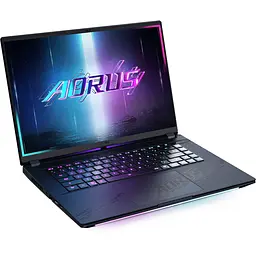 Ноутбук Gigabyte 16 AORUS Master 16 QHD OLED 240Hz/Intel ARL HX Ultra 9/32GB/2TB SSD/RTX 5080 16GB/W11/Black (AORUS_16_BYHC5UAE65S) - мініатюра 2