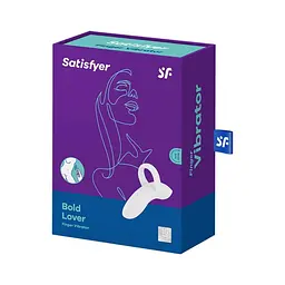 Вібратор на палець Satisfyer Bold Lover White, гнучкий - мініатюра 4